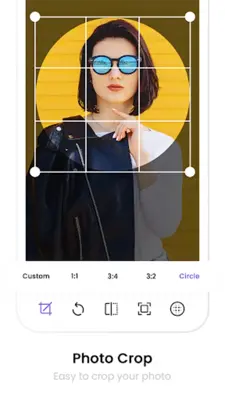 Photo Crop Cut, Convert, Trim android App screenshot 9