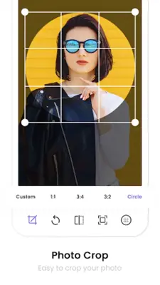 Photo Crop Cut, Convert, Trim android App screenshot 4